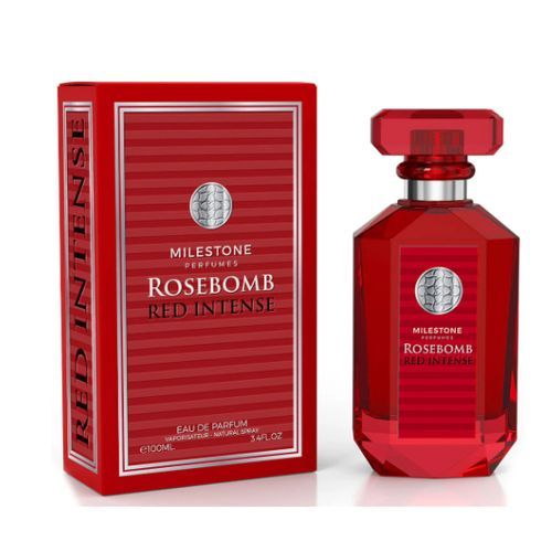 MILESTONE - PERFUME PARA DAMA ROSEBOMB RED INTENSE 3.4 OZ 100 ML EDP