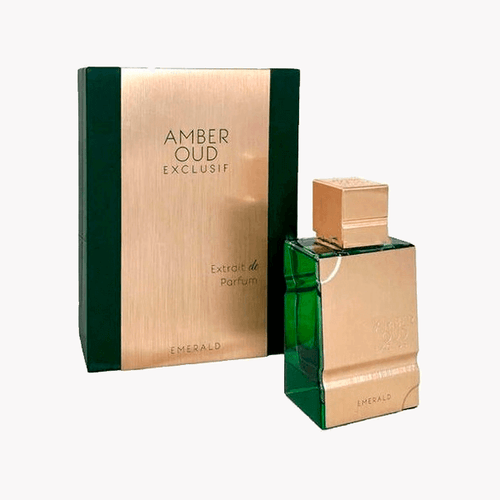 AL HARAMAIN Amber Emerald - Perfume Unisex | Eau de Parfum 90 ml (3.0 oz) | Fragancia Ambarada, Terrosa y Exótica