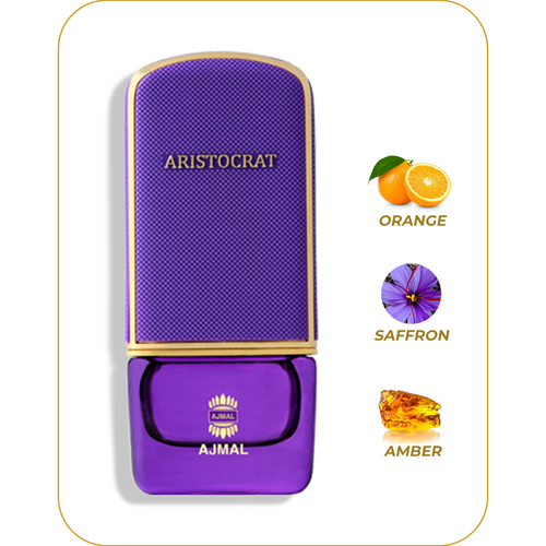 AJMAL Aristocrat - Perfume para Mujer | Eau de Parfum 75 ml (2.5 oz) | Fragancia Floral, Ambarada y Sofisticada