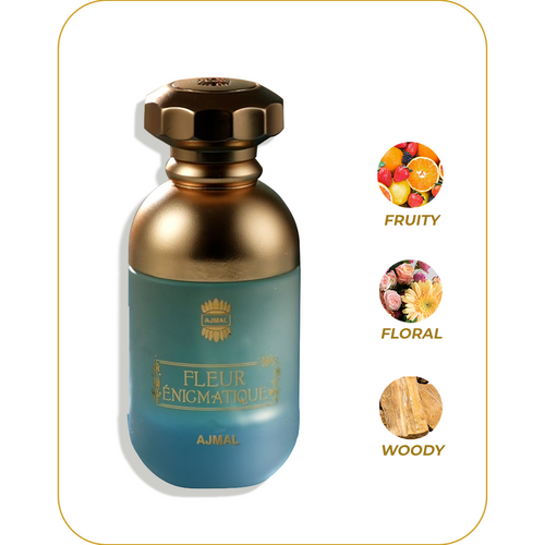 AJMAL Fleur Enigmatique - Perfume para Mujer | Eau de Parfum 90 ml / 3.0 oz | Inspirado en Dior Addict | Fragancia Floral, Afrutada y Elegante