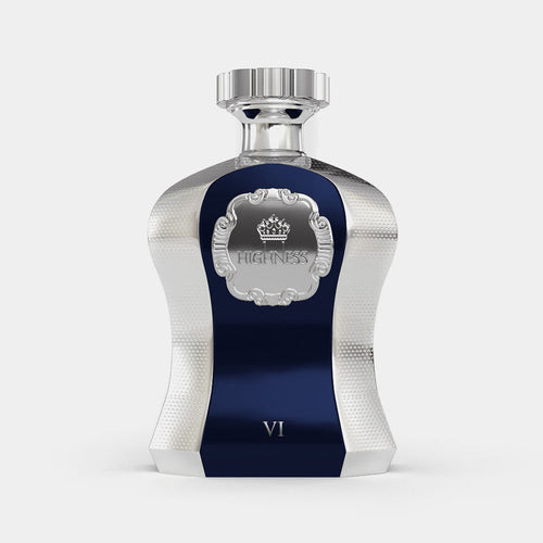 AFNAN Highness VI Blue - Perfume Unisex | Eau de Parfum 100 ml / 3.4 oz | Inspirado en Bleu de Chanel | Fragancia Amaderada, Especiada y Elegante