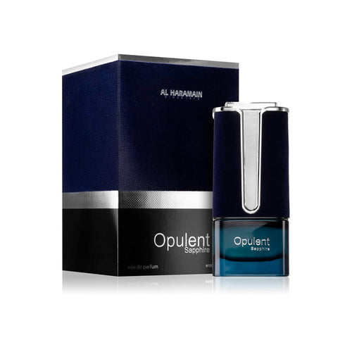 AL HARAMAIN Opulent Sapphire - Perfume para Mujer | Eau de Parfum 100 ml (3.3 oz) | Fragancia Floral, Ambarada y Elegante