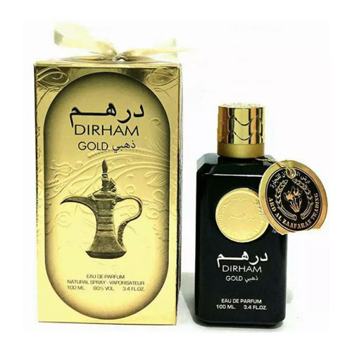 ARD AL ZAAFARAN DIRHAM GOLD UNISEX 3.4 OZ EDP SP