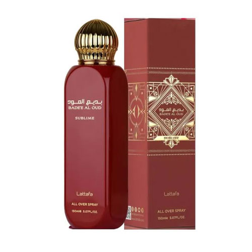 ALL OVER BODY SPRAY LATTAFA BADEE AL OUD SUBLIME 5.0 OZ SP