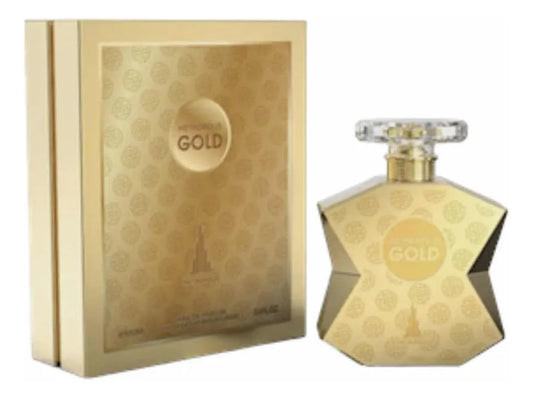 LE CHAMEAU Metropolis Gold - Perfume Unisex | Eau de Parfum 100 ml (3.4 oz) | Fragancia Amaderada, Cálida y Sofisticada