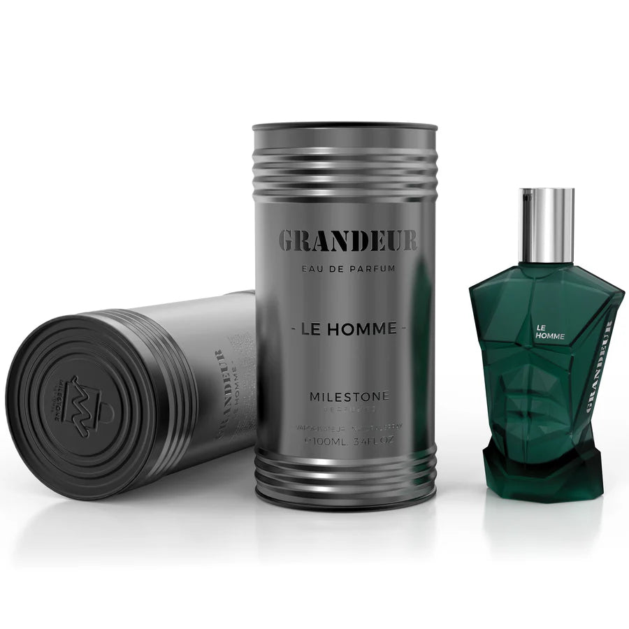 MILESTONE - PERFUME PARA CABALLERO GRANDEUR LE HOMME 3.4 OZ 100 ML EDP