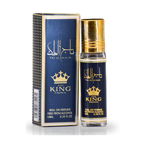 ARD AL ZAAFARAN TAJ AL MALIK THE KING CROWN PARA HOMBRE ROLL ON PERFUME OIL 0.34 OZ